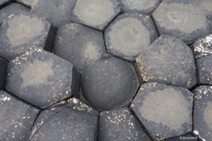 Giant's Causeway unusual rock formation