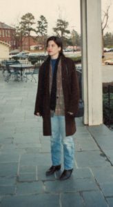 Me at 21.... and the boots!
